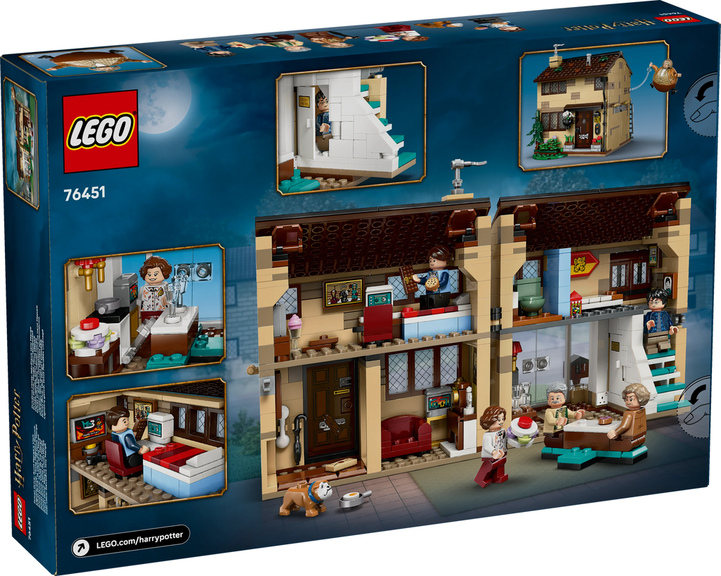 LEGO® 76451 Harry Potter™ Ligusterweg: Tante Magdas Besuch