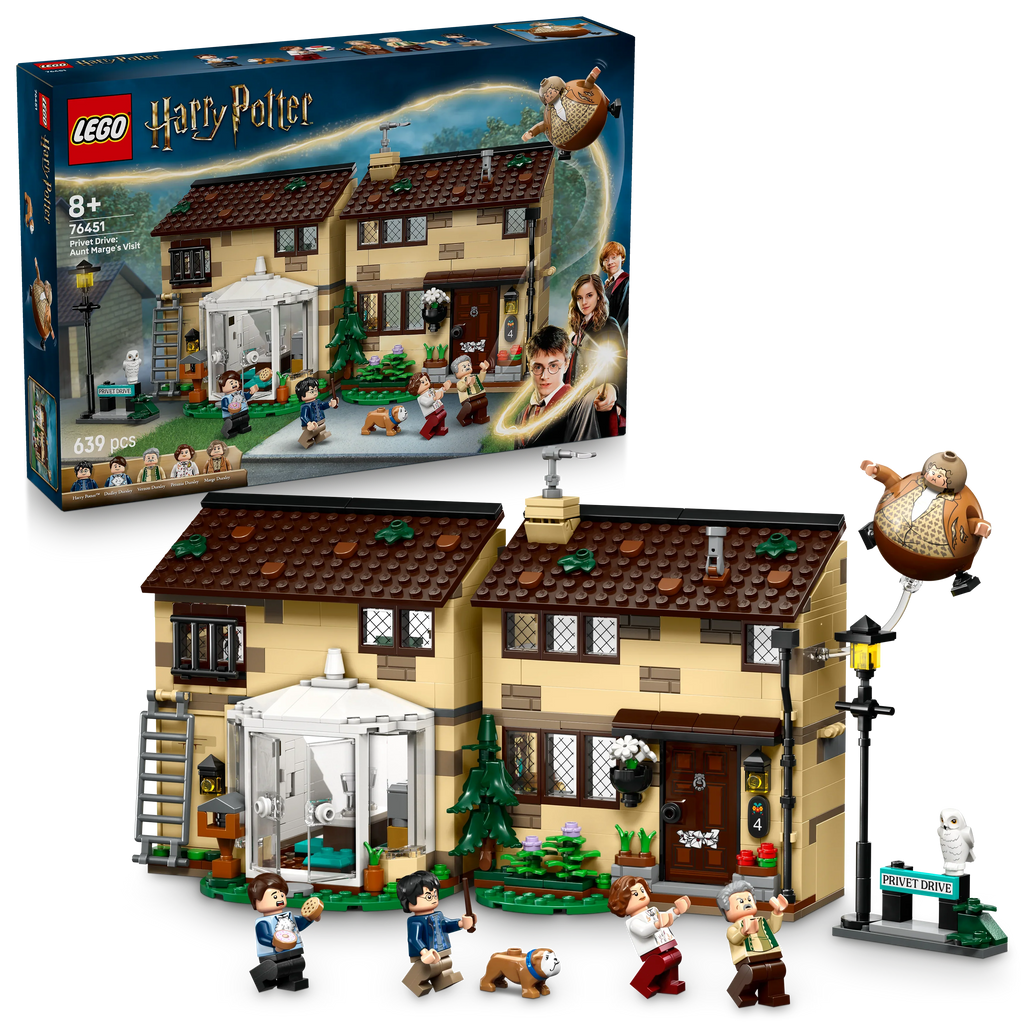 LEGO® 76451 Harry Potter™ Ligusterweg: Tante Magdas Besuch