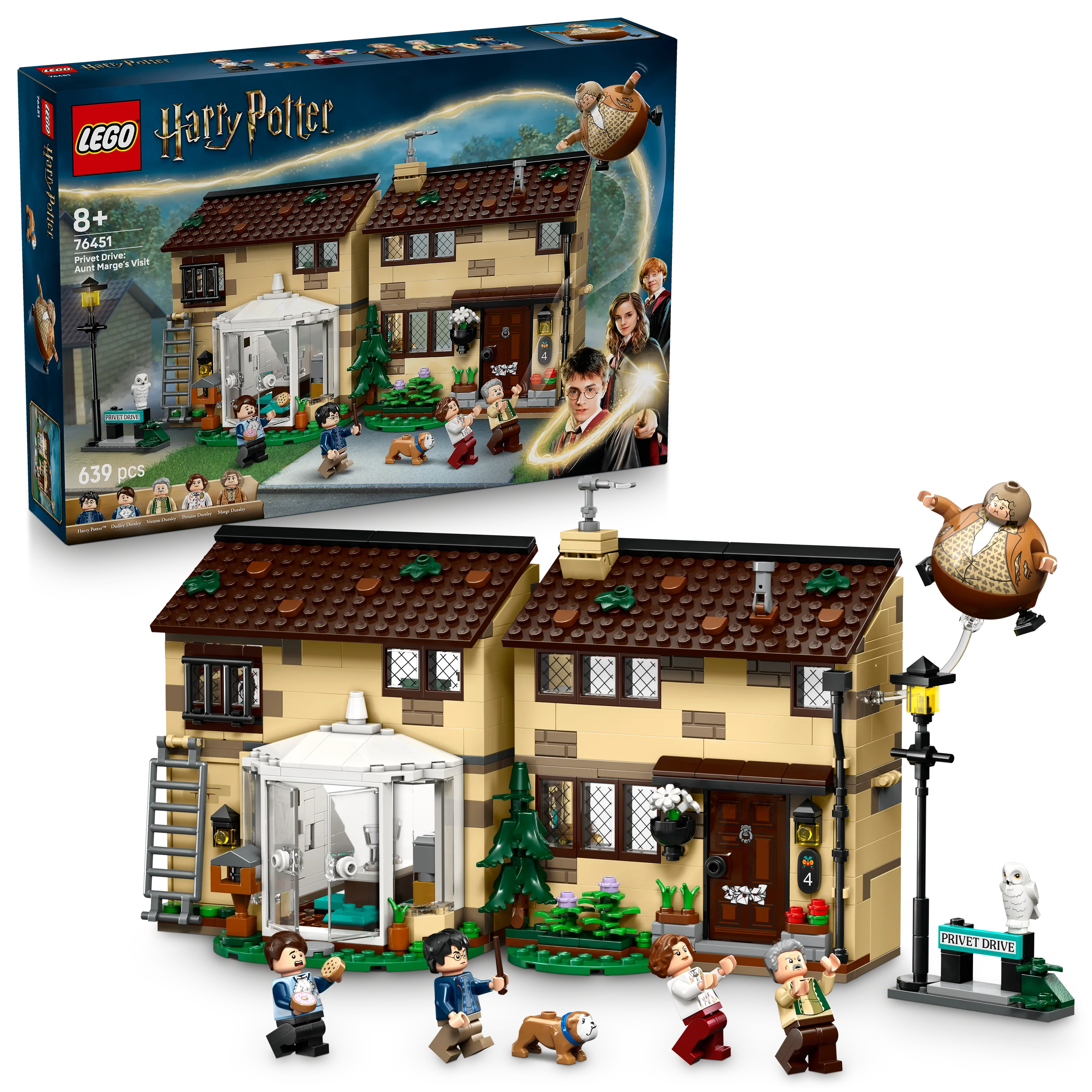 LEGO® 76451 Harry Potter™ Ligusterweg: Tante Magdas Besuch