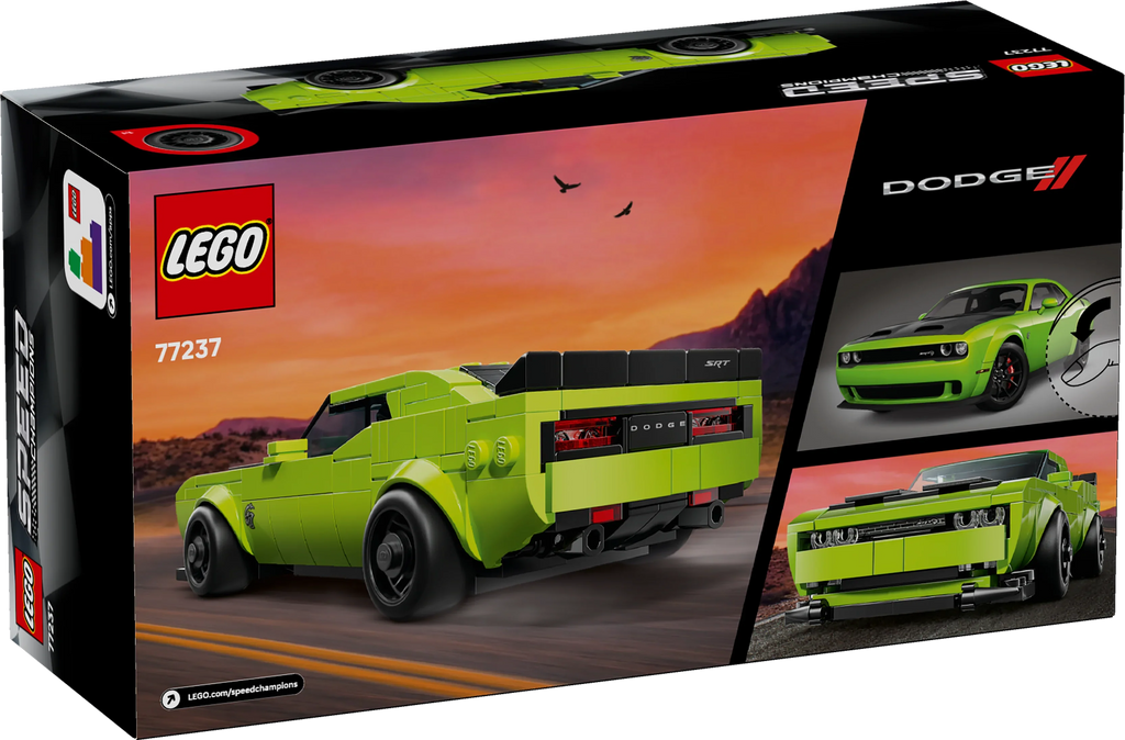 LEGO® 77237 Speed Champions Dodge Challenger SRT Hellcat Sportwagen