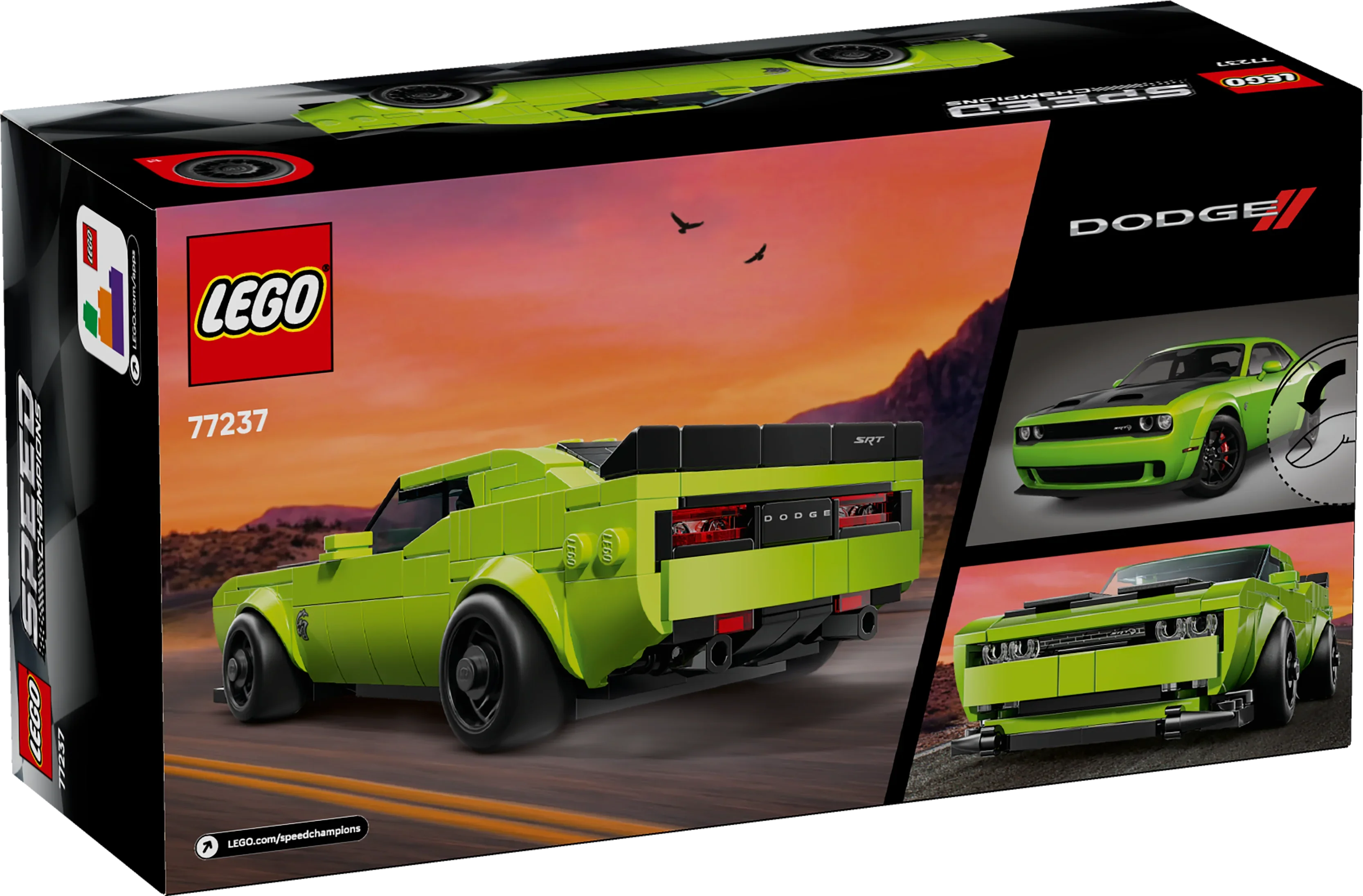 LEGO® 77237 Speed Champions Dodge Challenger SRT Hellcat Sportwagen