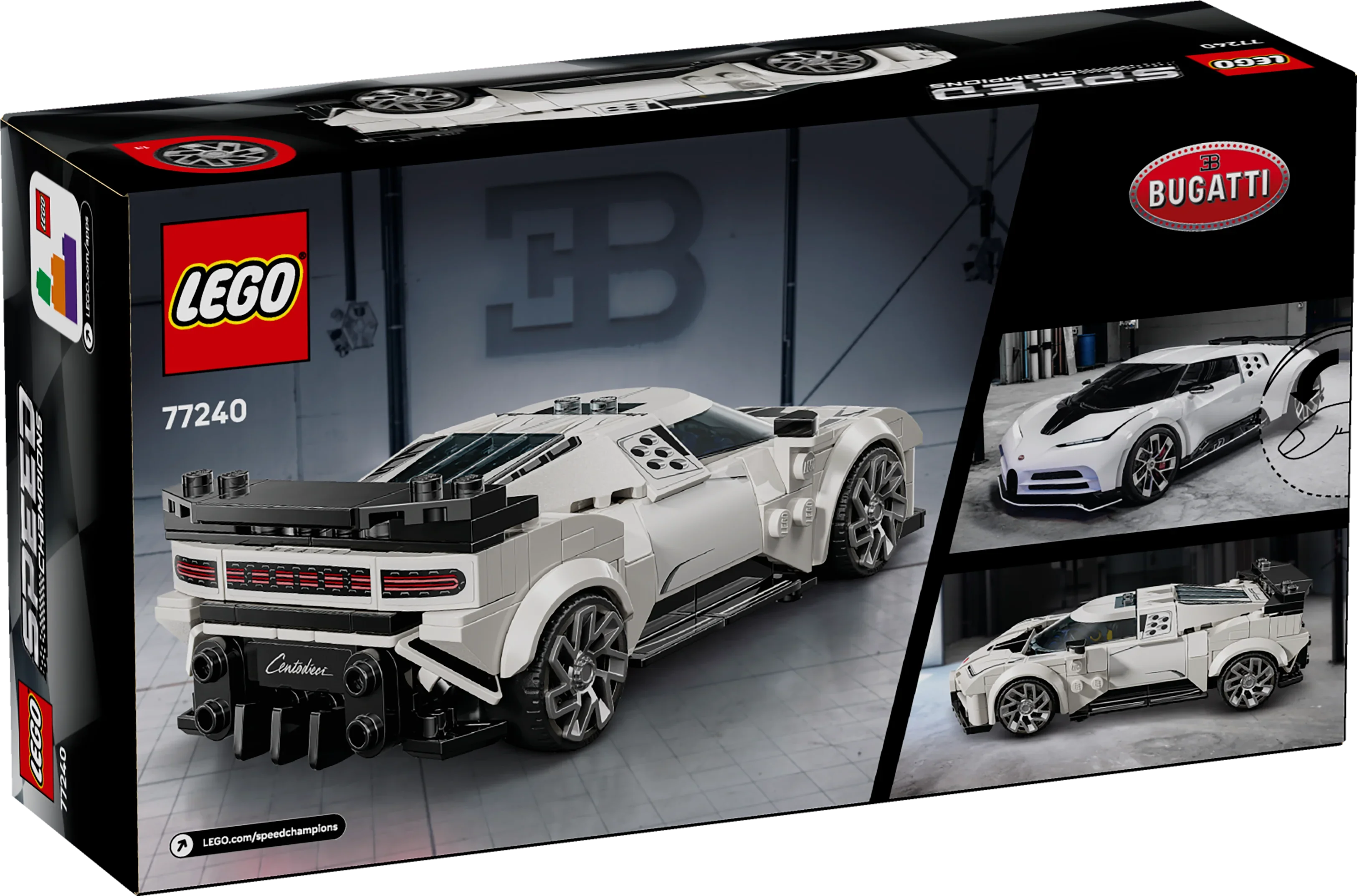 LEGO® 77240 Speed Champions Bugatti Centodieci Hypersportwagen
