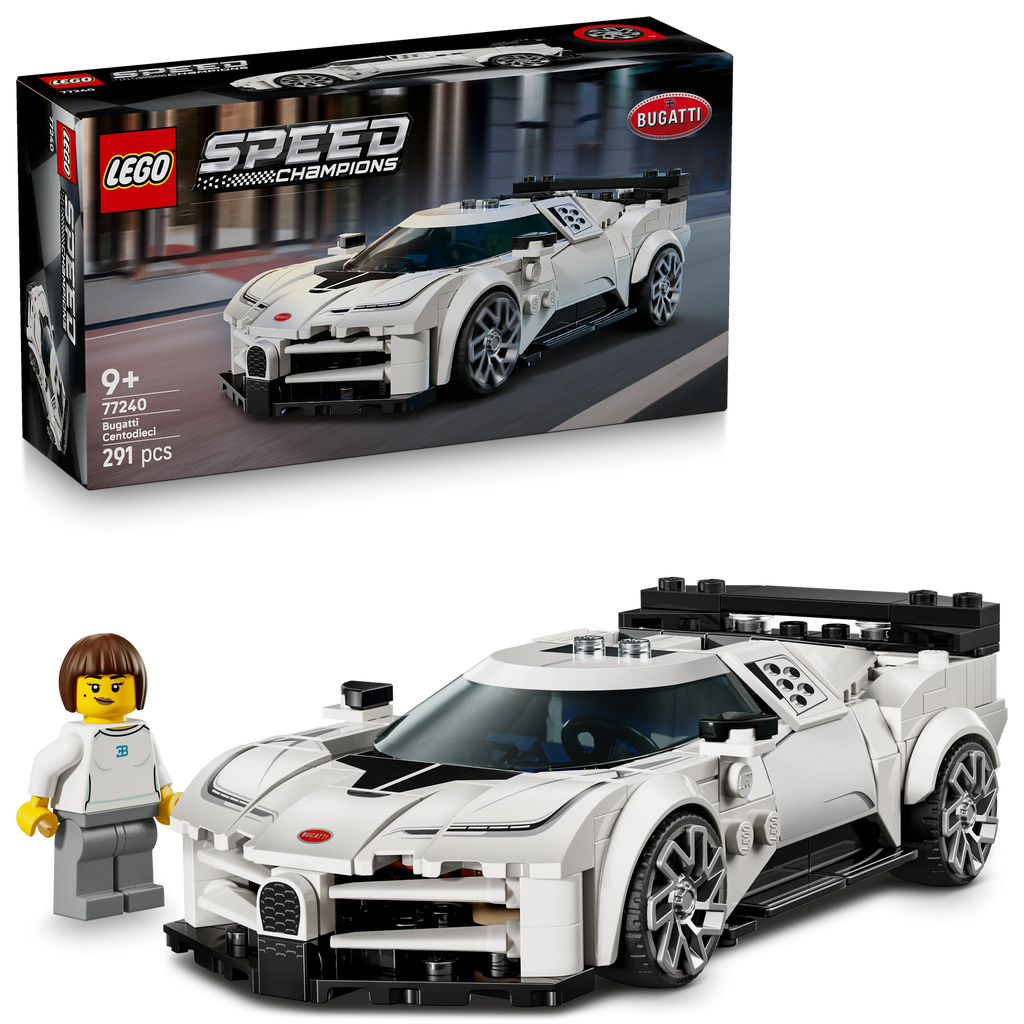LEGO® 77240 Speed Champions Bugatti Centodieci Hypersportwagen