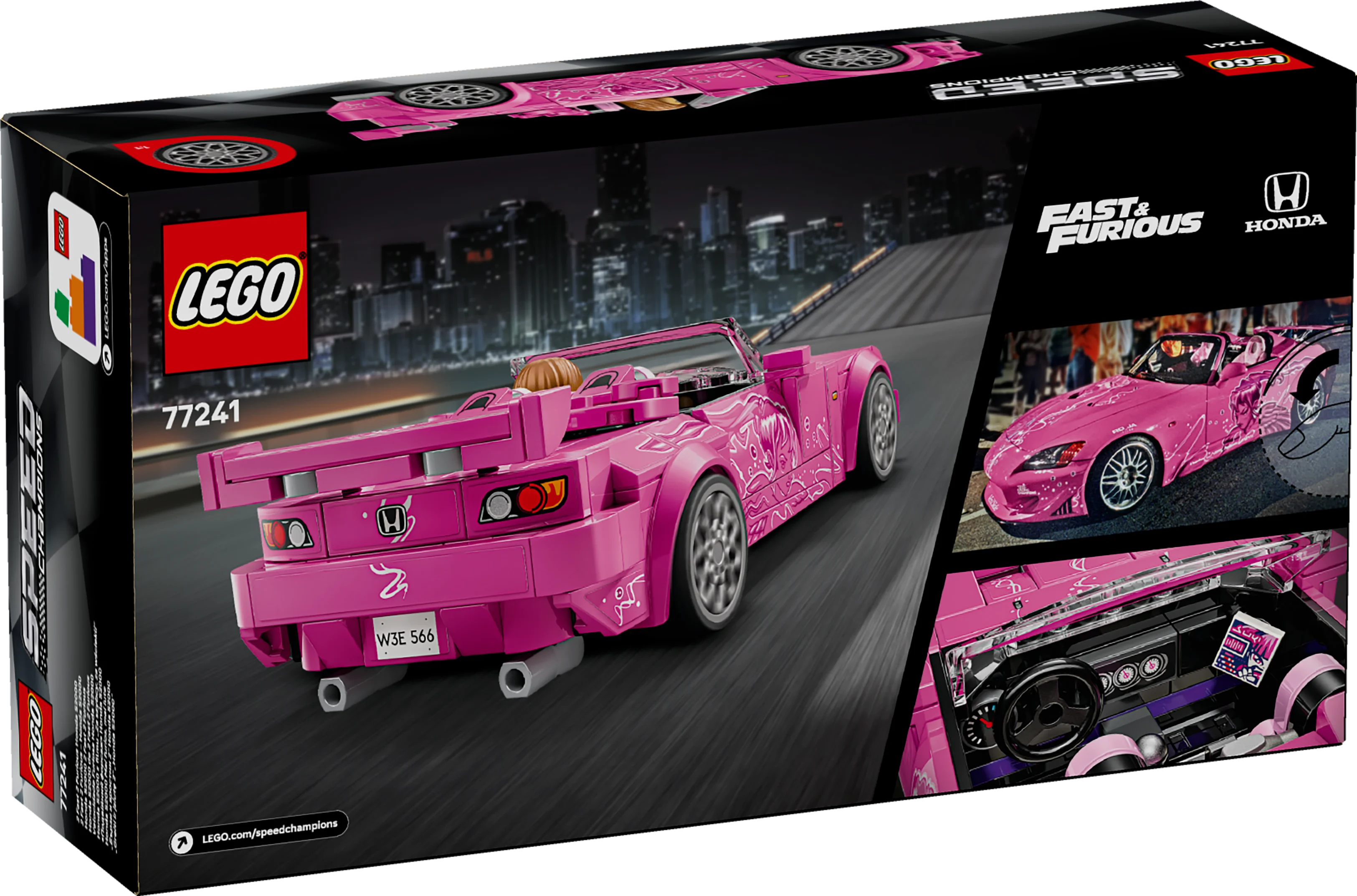 LEGO® 77241 Speed Champions 2 Fast 2 Furious – Honda S2000