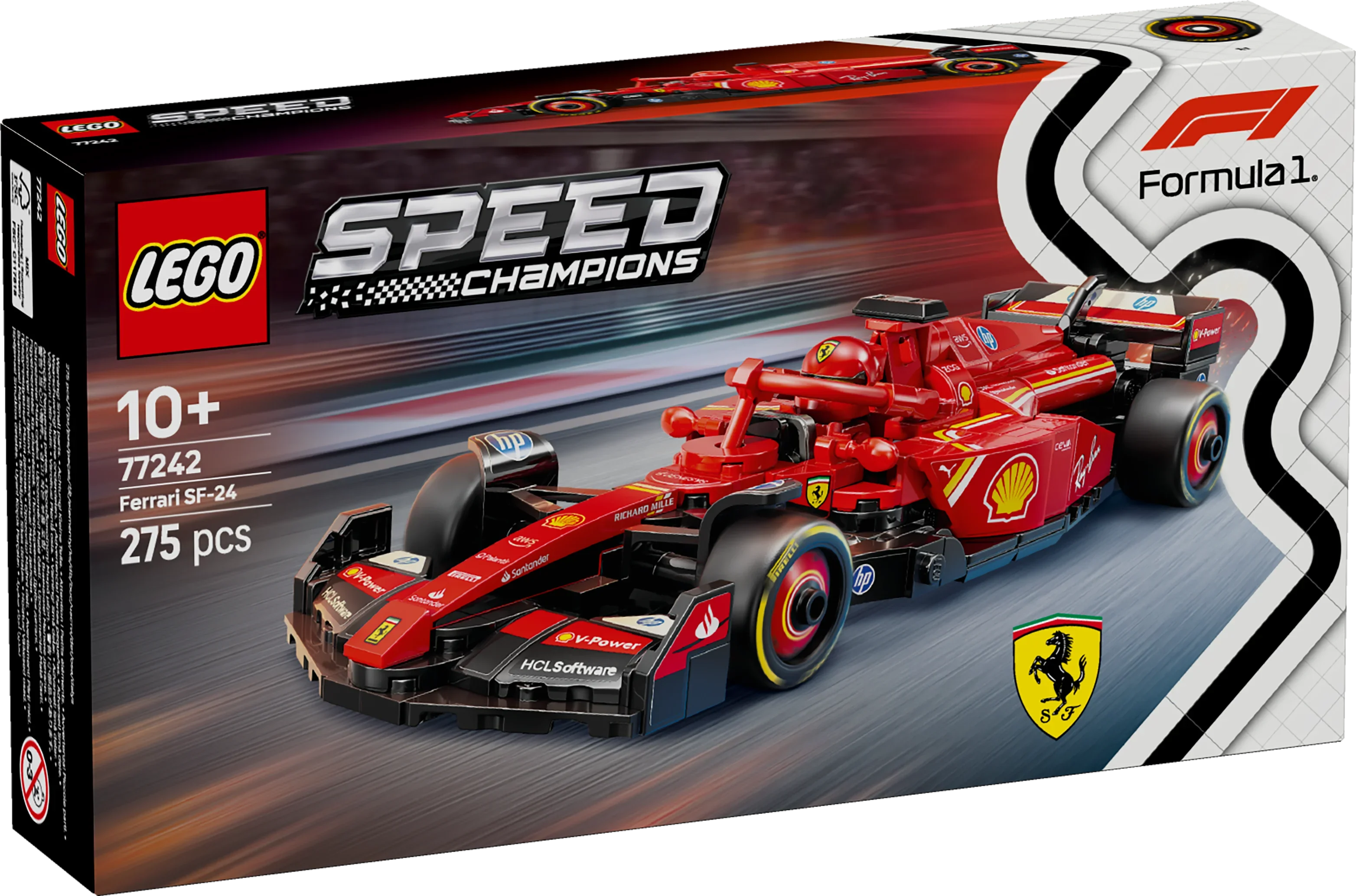 LEGO® 77242 Speed Champions Ferrari SF-24 F1® Rennauto