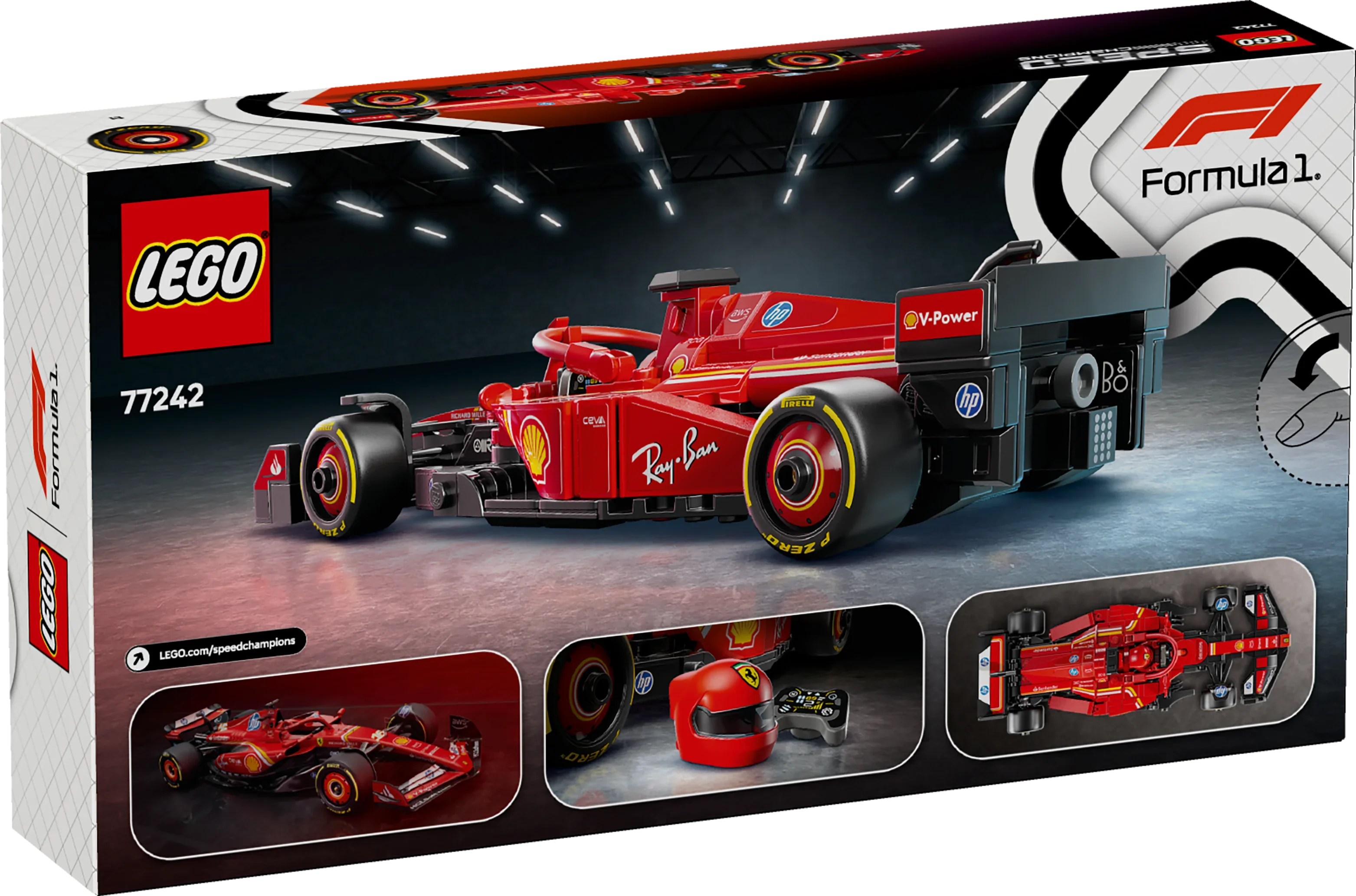 LEGO® 77242 Speed Champions Ferrari SF-24 F1® Rennauto