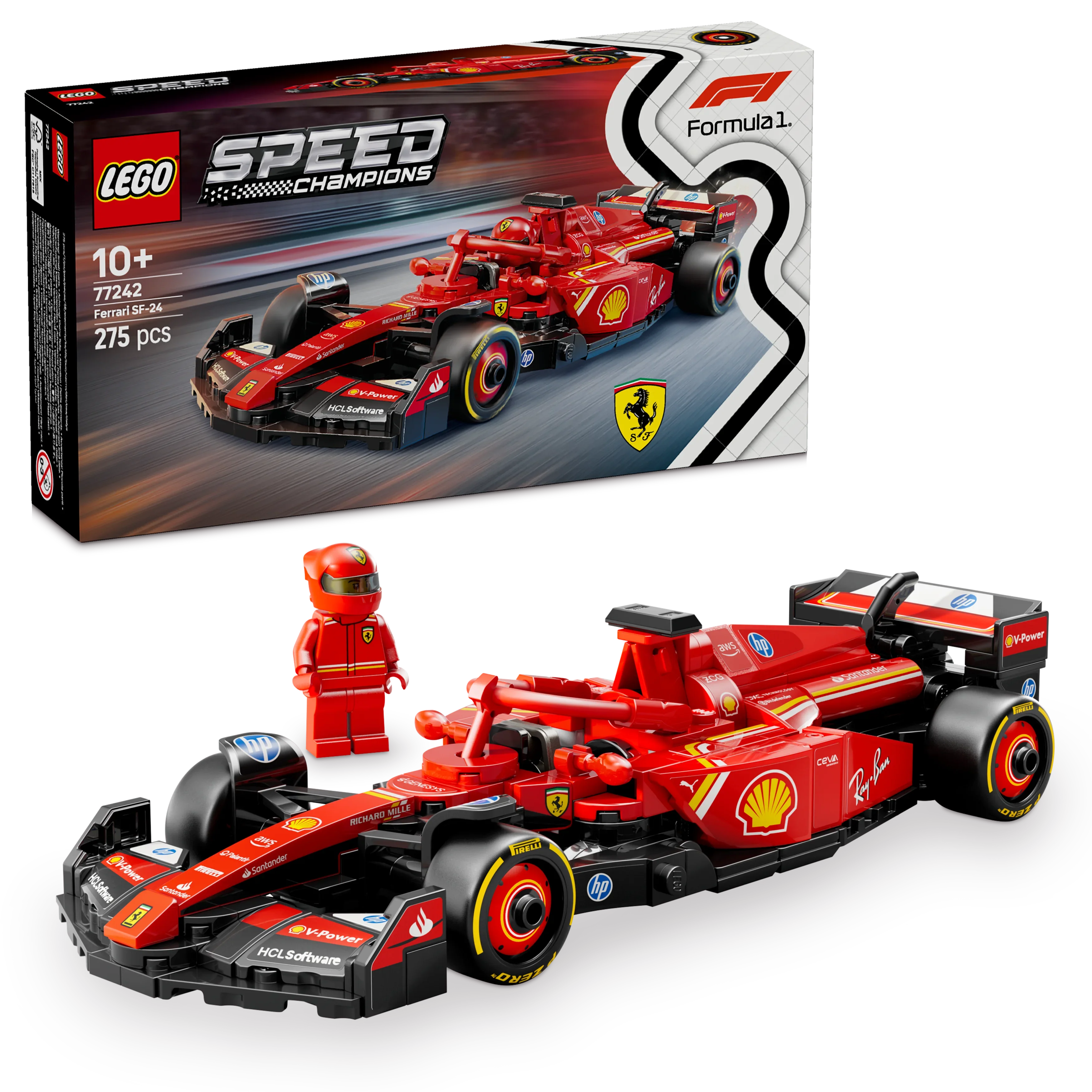 LEGO® 77242 Speed Champions Ferrari SF-24 F1® Rennauto