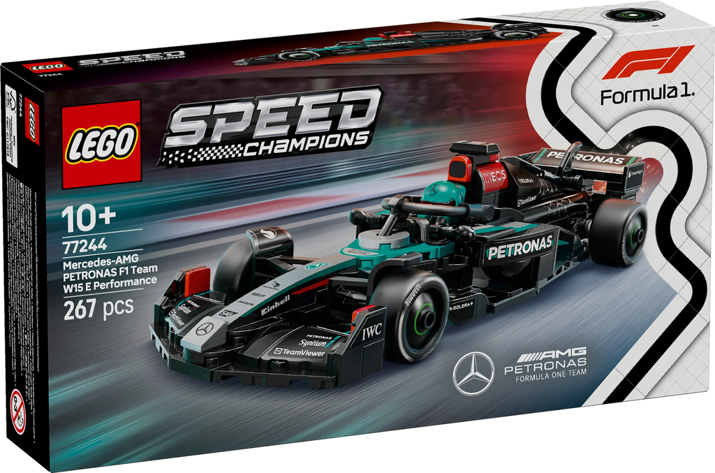 LEGO® 77244 Speed Champions Mercedes-AMG F1® W15 Rennauto