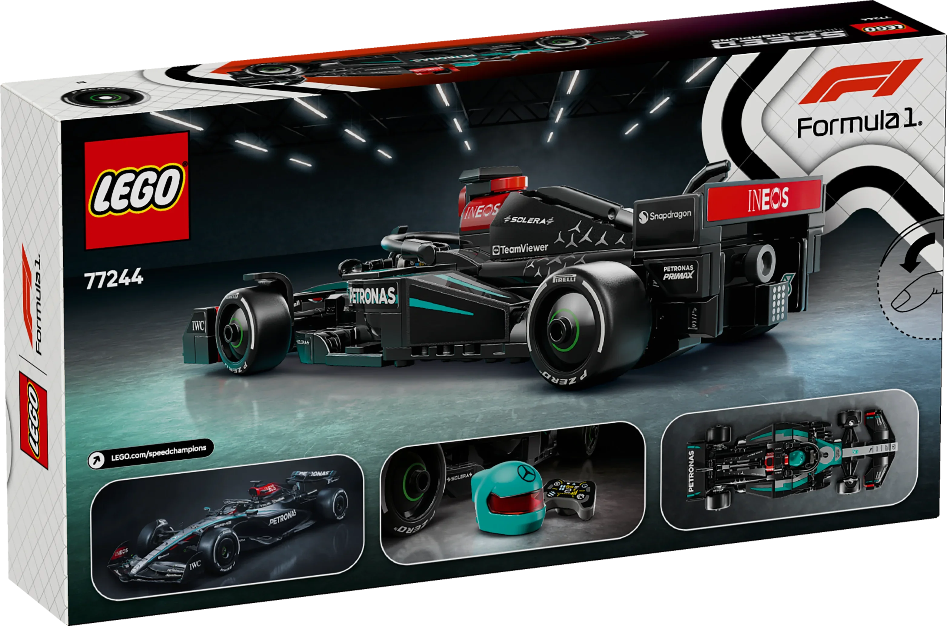 LEGO® 77244 Speed Champions Mercedes-AMG F1® W15 Rennauto