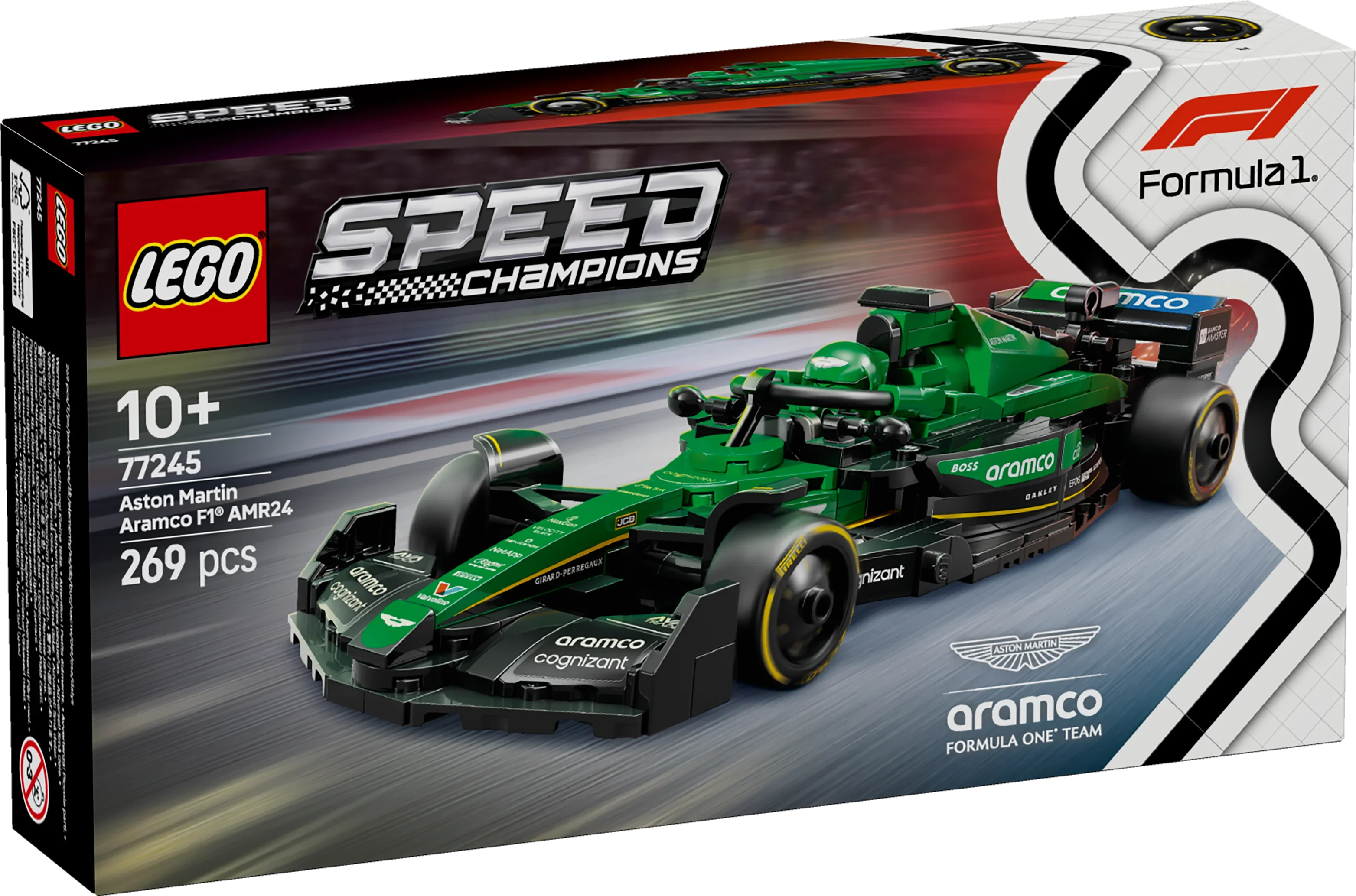 LEGO® 77245 Speed Champions Aston Martin Aramco F1® AMR24 Rennauto