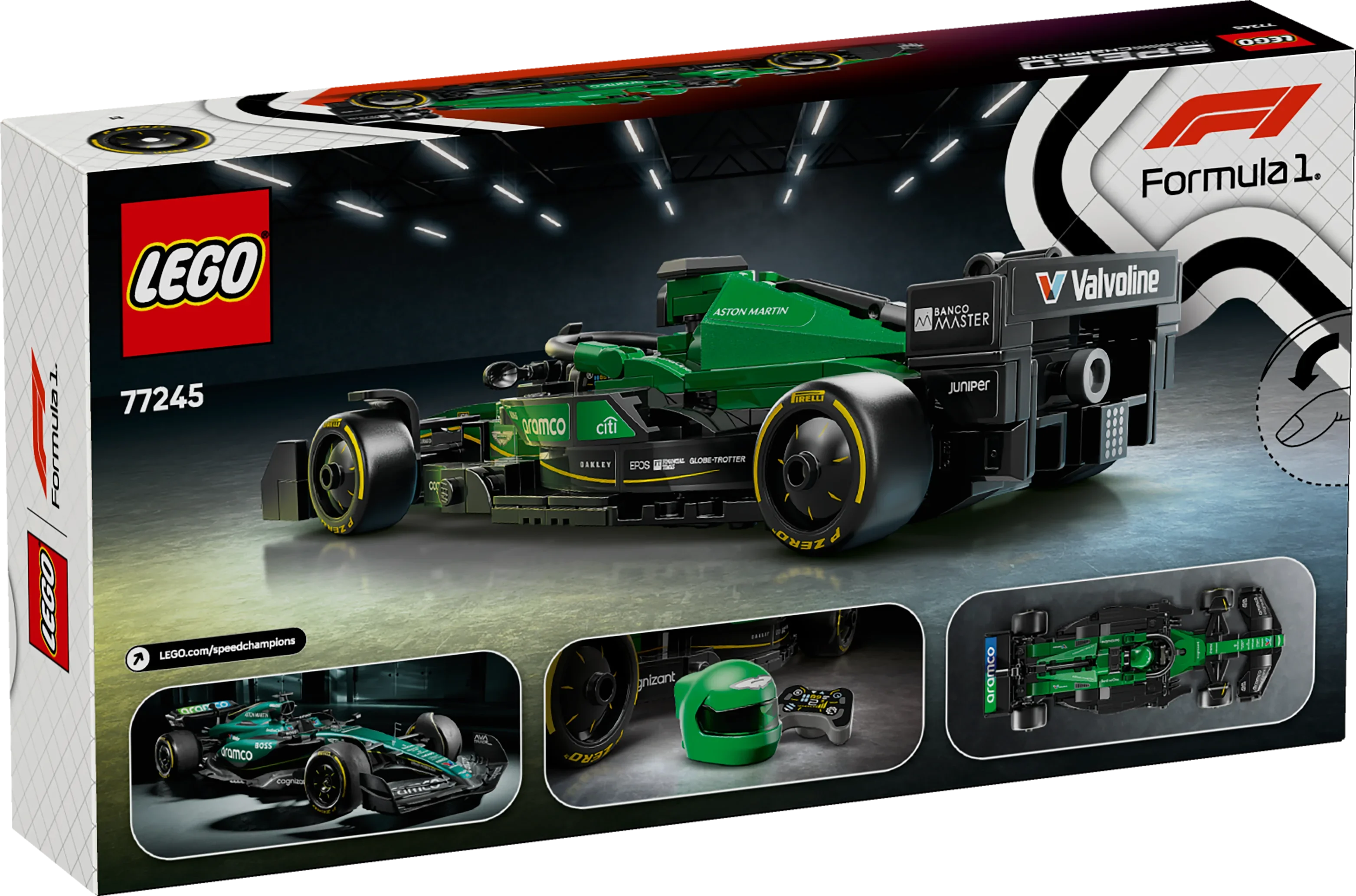 LEGO® 77245 Speed Champions Aston Martin Aramco F1® AMR24 Rennauto