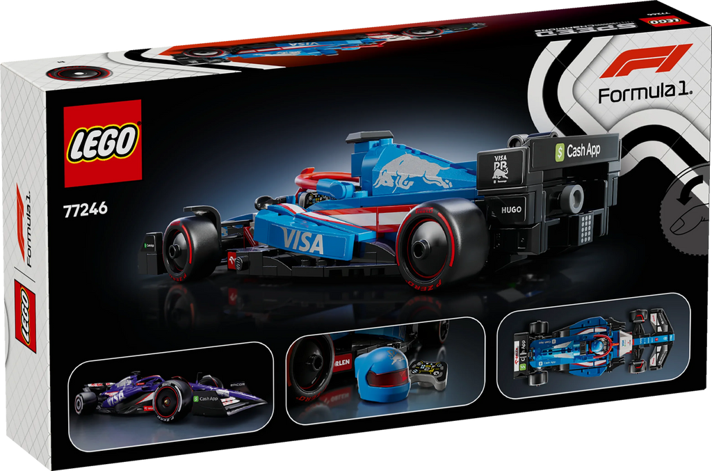 LEGO® 77246 Speed Champions Visa Cash App RB VCARB 01 F1® Rennauto