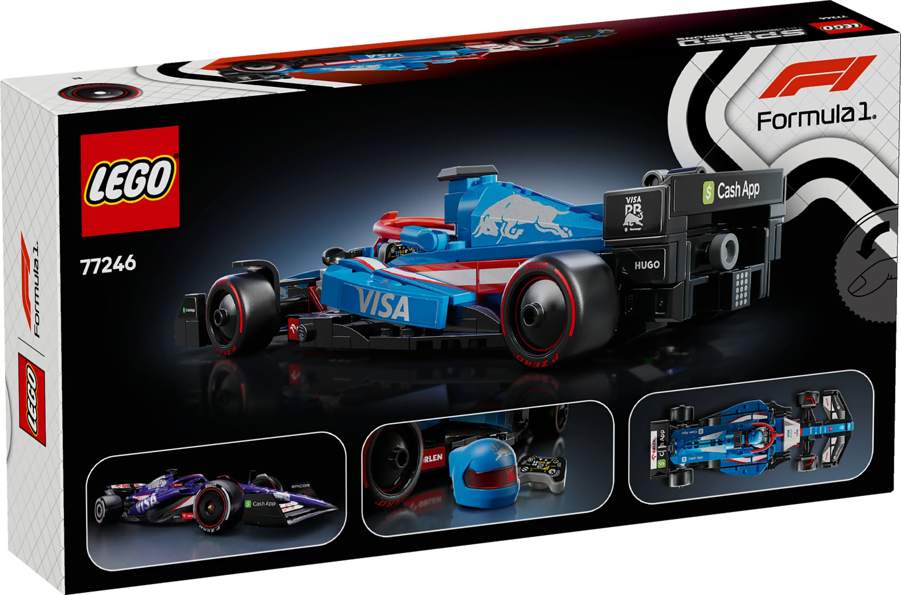 LEGO® 77246 Speed Champions Visa Cash App RB VCARB 01 F1® Rennauto