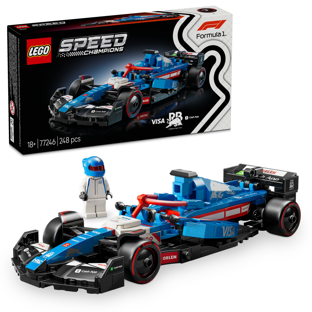 LEGO® 77246 Speed Champions Visa Cash App RB VCARB 01 F1® Rennauto