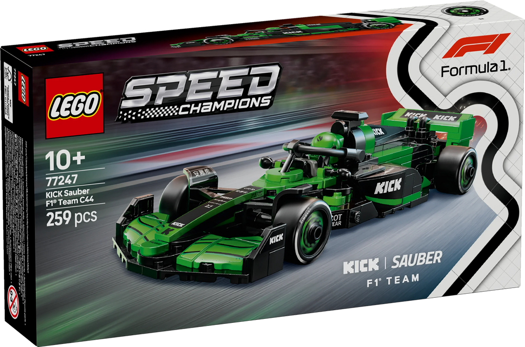 LEGO® 77247 Speed Champions KICK Sauber F1® Team C44 Rennauto