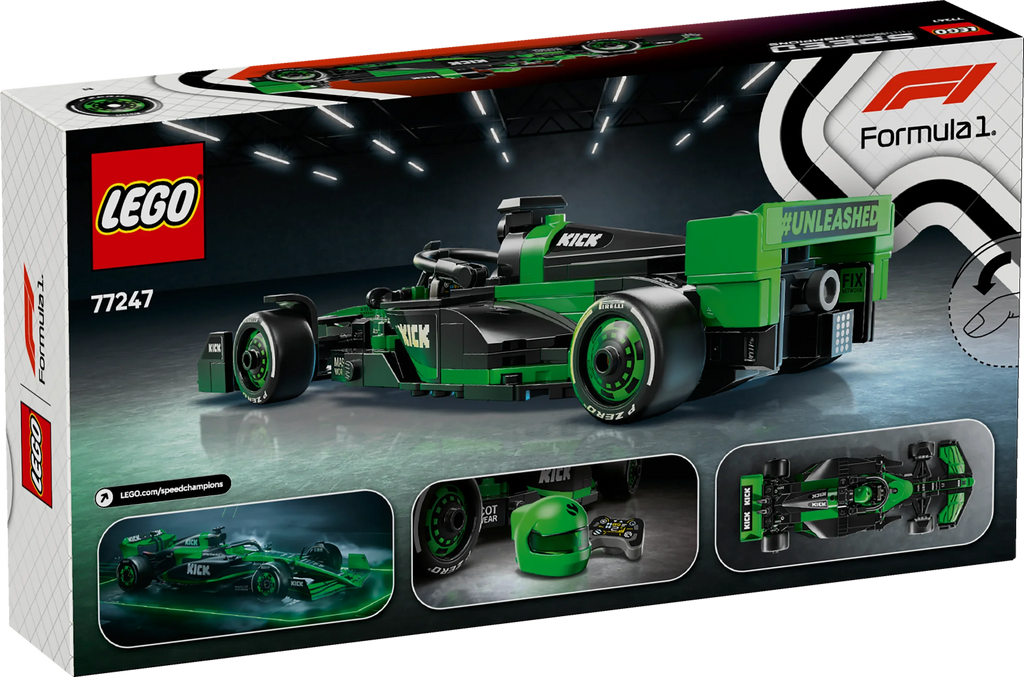 LEGO® 77247 Speed Champions KICK Sauber F1® Team C44 Rennauto