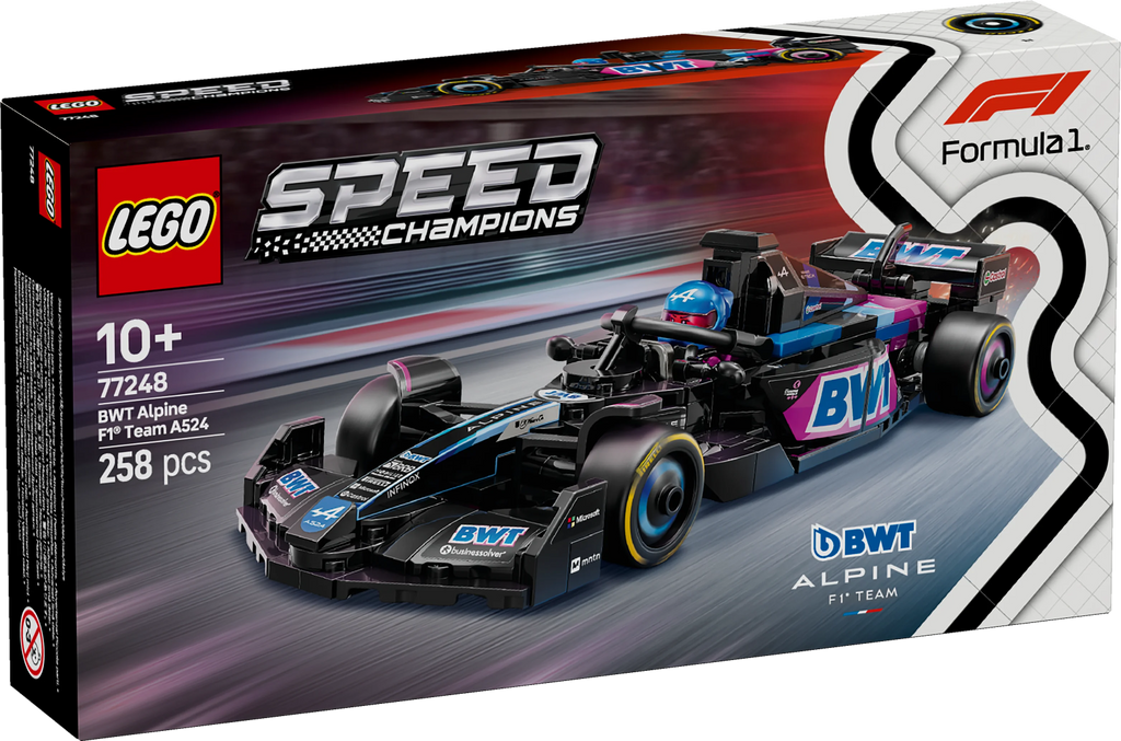 LEGO® 77248 Speed Champions BWT Alpine F1® Team A524 Rennauto