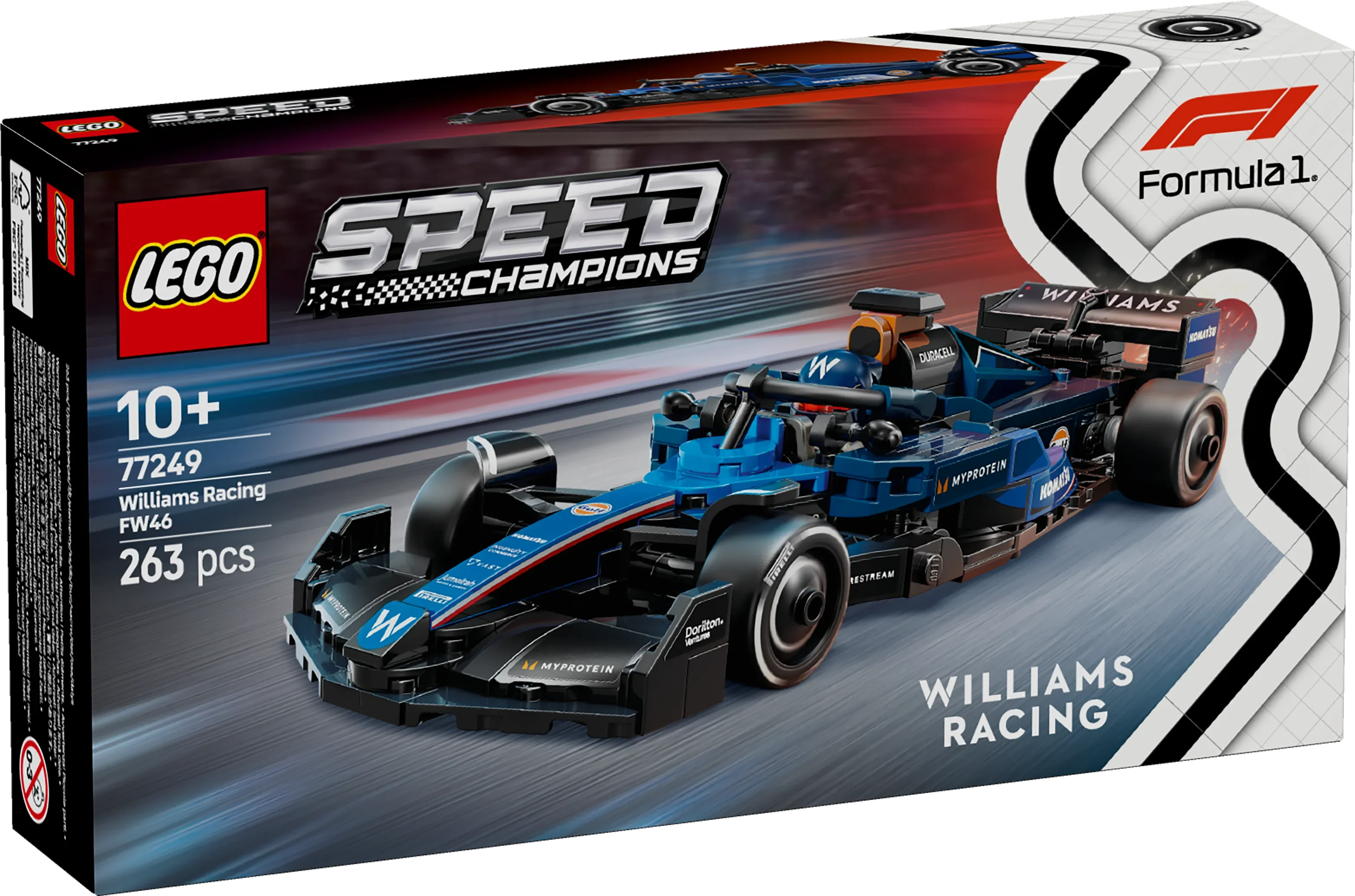 LEGO® 77249 Speed Champions Williams Racing FW46 F1® Rennauto