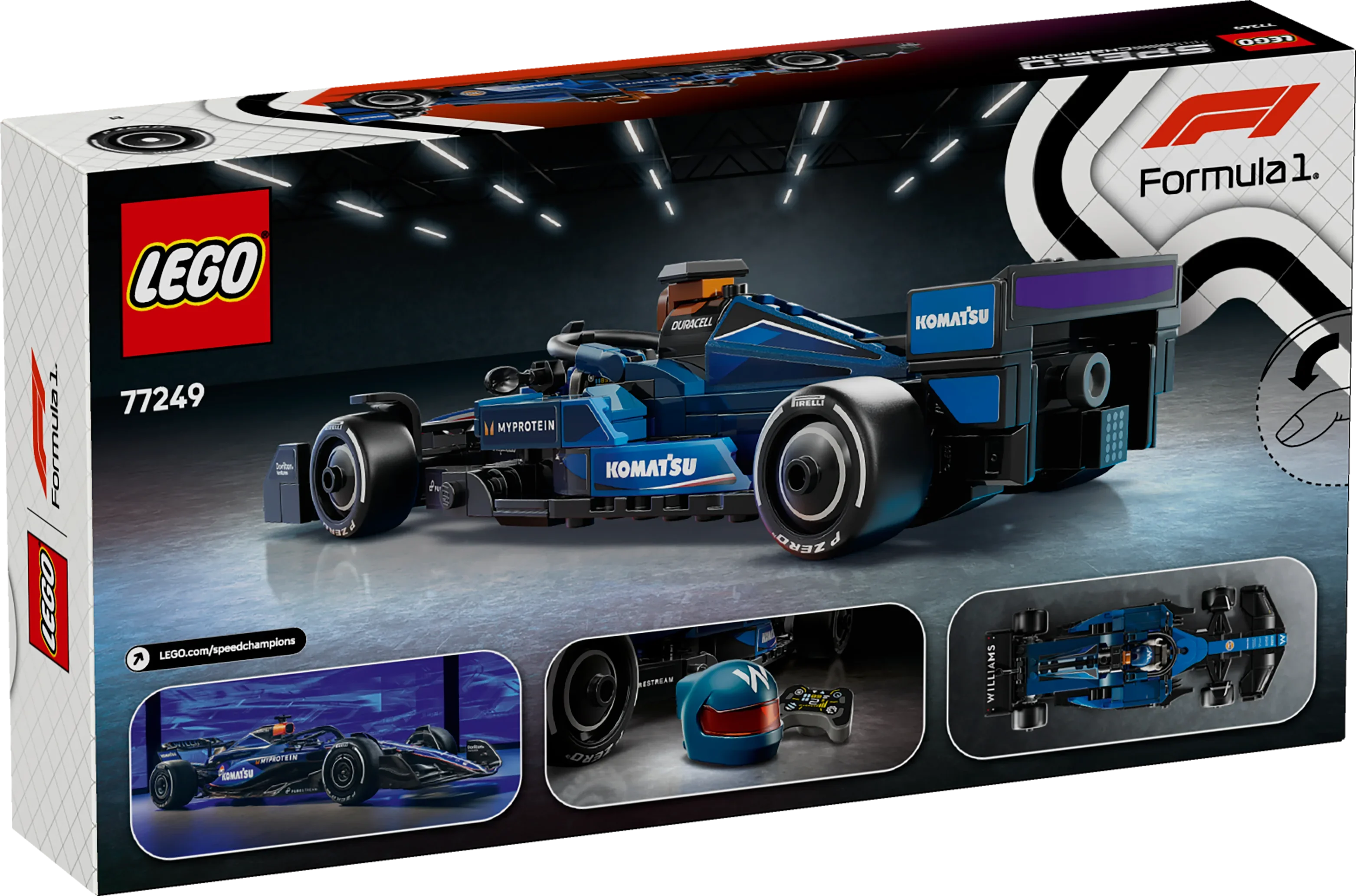 LEGO® 77249 Speed Champions Williams Racing FW46 F1® Rennauto