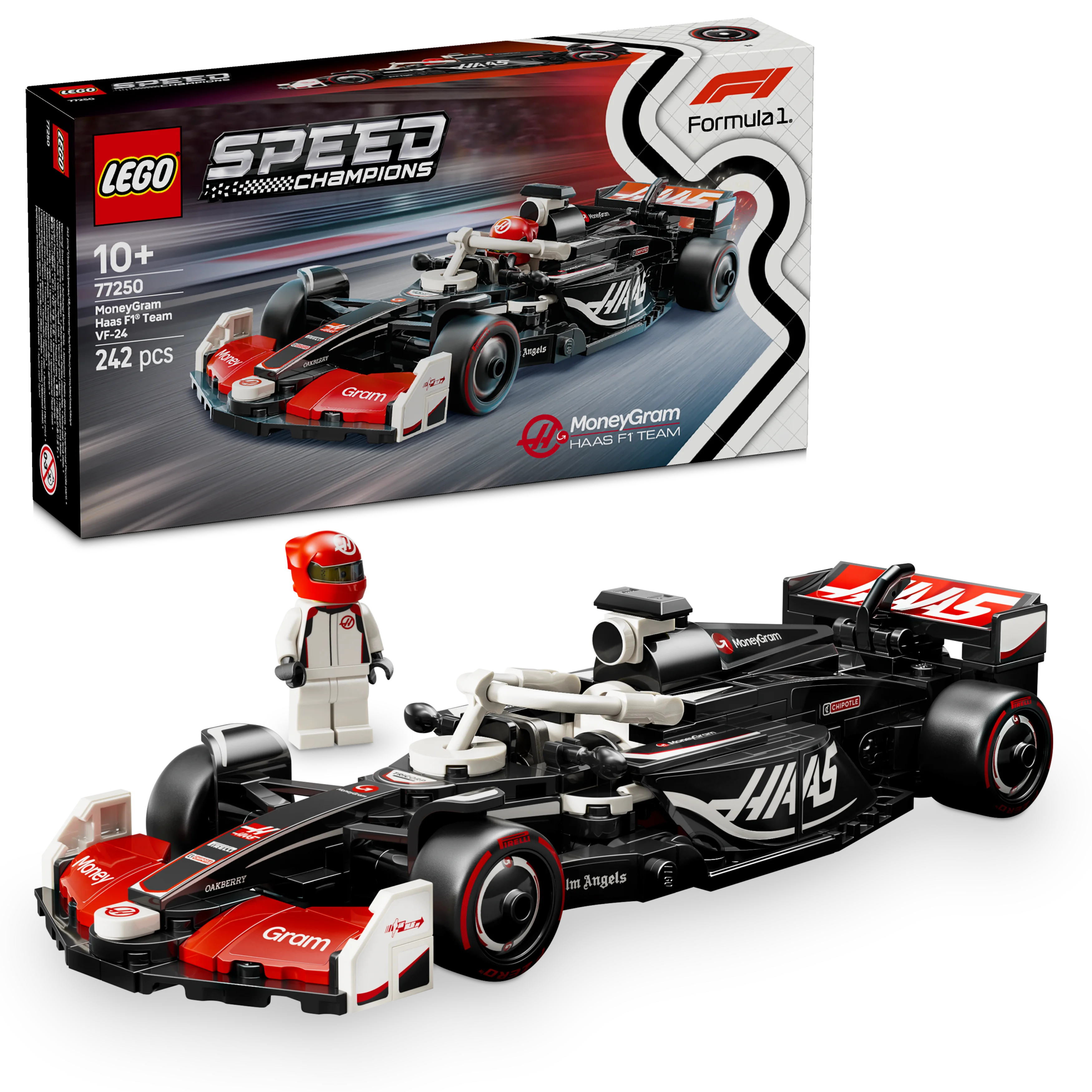 LEGO® 77250 Speed Champions MoneyGram Haas F1® Team VF-24 Rennauto