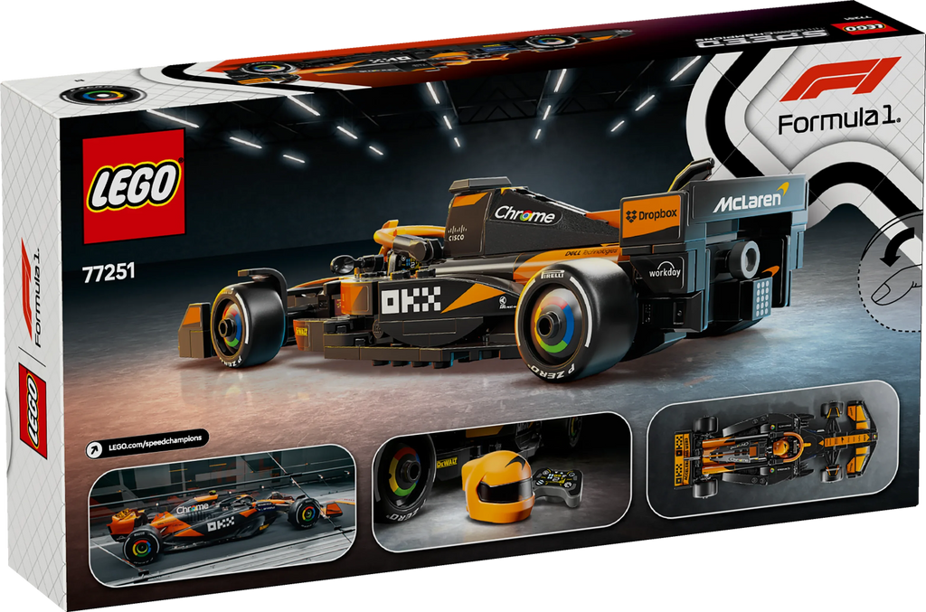 LEGO® 77251 Speed Champions McLaren F1® Team MCL38 Rennauto